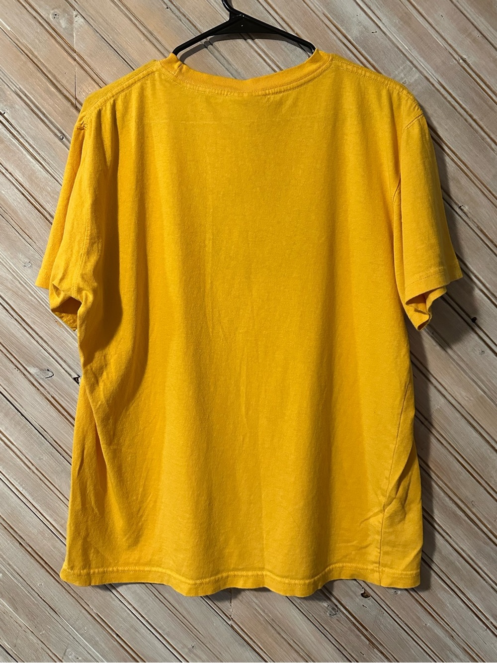 Red Canoe National Heritage Brands Vintage Deep Mustard Yellow Retro T Shirt - Picture 7 of 7